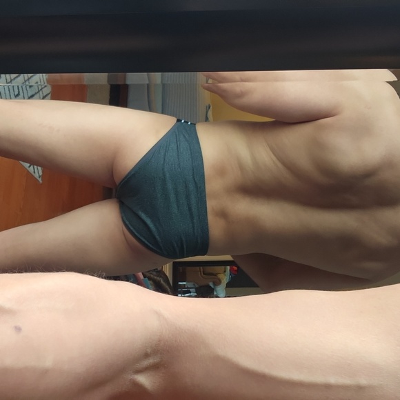 Classic Gray Men's Briefs with Stripes - Picture 4 of 4